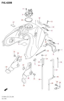 420B - FUEL TANK (DL1000A:L4:E28)