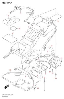 474A - REAR FENDER