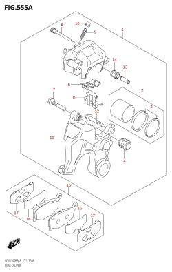 555A - REAR CALIPER