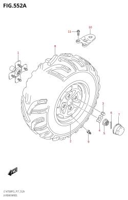 552A - LH REAR WHEEL