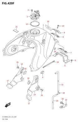 420F - FUEL TANK (DL1000A:L8:E33)