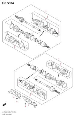 532A - FRONT DRIVE SHAFT