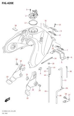 420E - FUEL TANK (DL1000A:L9:E28)