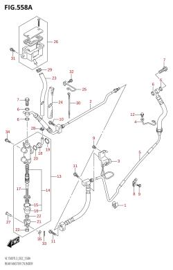 558A - REAR MASTER CYLINDER