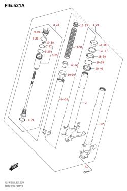 521A - FRONT FORK DAMPER