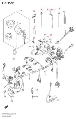 350E - WIRING HARNESS (VZR1800Z:L2:E28)