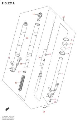 521A - FRONT FORK DAMPER