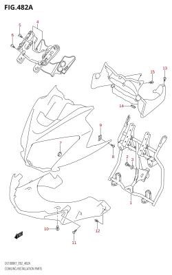 482A - COWLING INSTALLATION PARTS