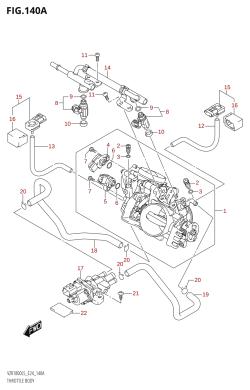 140A - THROTTLE BODY (VZR1800:L5:E24)