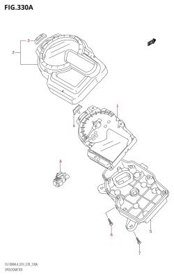 330A - SPEEDOMETER (DL1000A:L4:E03)