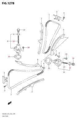 127B - CAM CHAIN (K5,K6,K7)