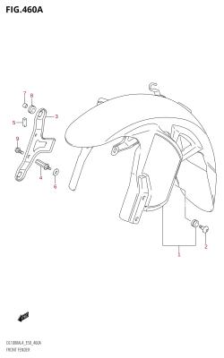 460A - FRONT FENDER