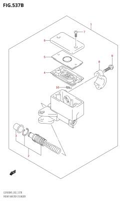 537B - FRONT MASTER CYLINDER (GSF650S,GSF650SA,GSF650SU,GSF650SUA)