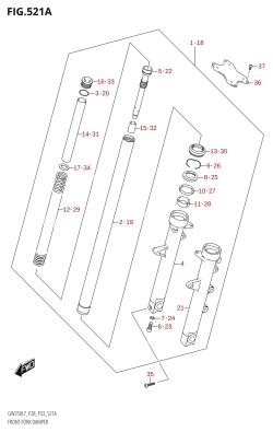 521A - FRONT FORK DAMPER