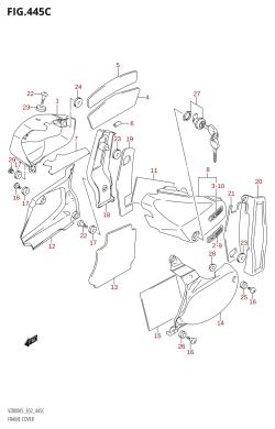 445C - FRAME COVER (K9)