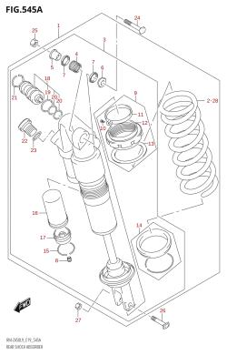 545A - REAR SHOCK ABSORBER