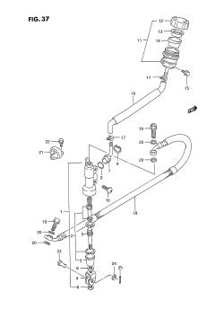 037 - REAR MASTER CYLINDER (MODEL L)