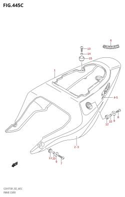 445C - FRAME COVER (K2)