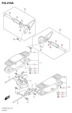 415A - FOOTREST