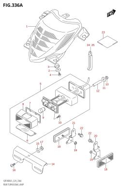 336A - REAR TURNSIGNAL LAMP (VZR1800:L5:E24)