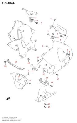 484A - UNDER COWL INSTALLATION PARTS