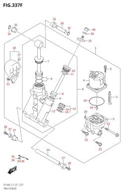 337F - TRIM CYLINDER (DF140AT:E11)