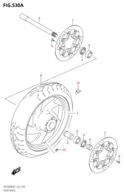 530A - FRONT WHEEL