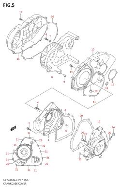 005 - CRANKCASE COVER