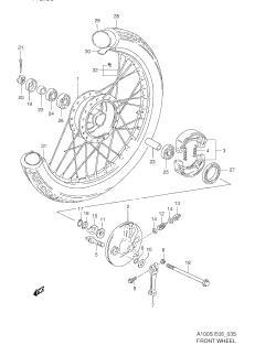 035 - FRONT WHEEL