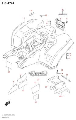 474A - REAR FENDER