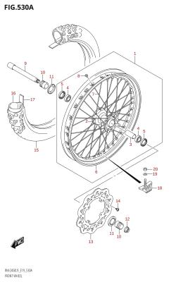 530A - FRONT WHEEL