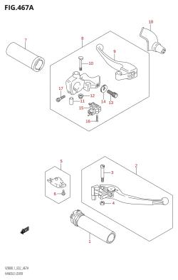 467A - HANDLE LEVER