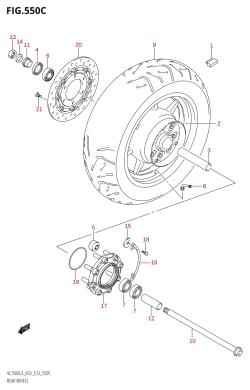 550C - REAR WHEEL (VL1500B:L4:E03)