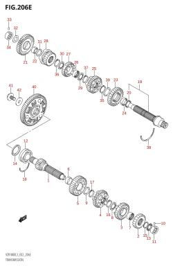 206E - TRANSMISSION (VZR1800Z:L3:E02)