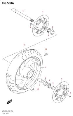 530A - FRONT WHEEL