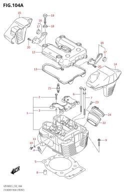 104A - CYLINDER HEAD (FRONT)