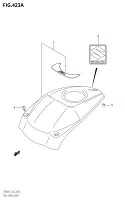 423A - FUEL TANK COVER