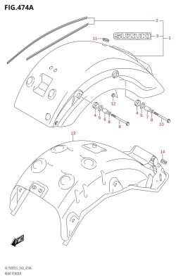 474A - REAR FENDER