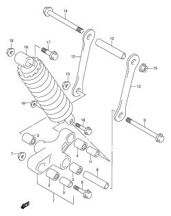 056 - REAR CUSHION LEVER