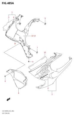 485A - SIDE COWLING (K8)