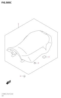 505C - SEAT (LT-F400FZ:L4:P28)