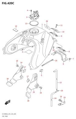 420C - FUEL TANK (DL1000A:L6:E33)