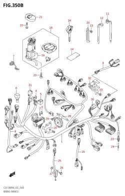 350B - WIRING HARNESS (P37)