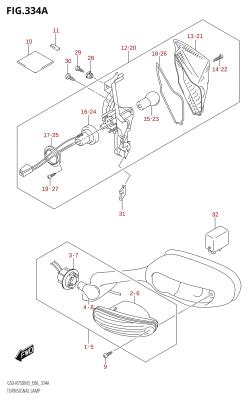 334A - TURNSIGNAL LAMP