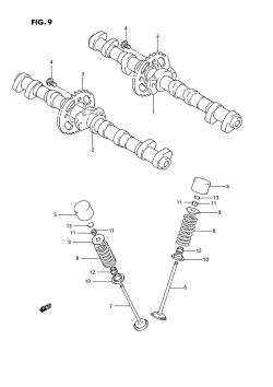 009 - CAM SHAFT - VALVE
