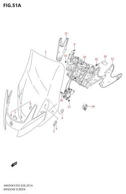 51A - WIND SCREEN (AN650AK5)
