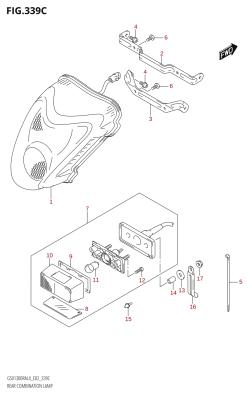 339C - REAR COMBINATION LAMP (GSX1300RAUF:L4:E19)