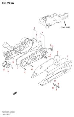 245A - FINAL GEAR CASE (AN650)