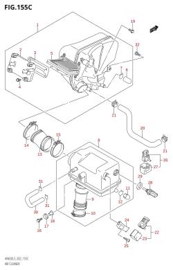 155C - AIR CLEANER (AN650Z:L3:E02)