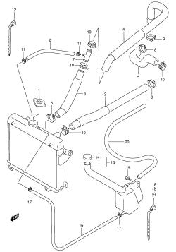 017 - RADIATOR HOSE